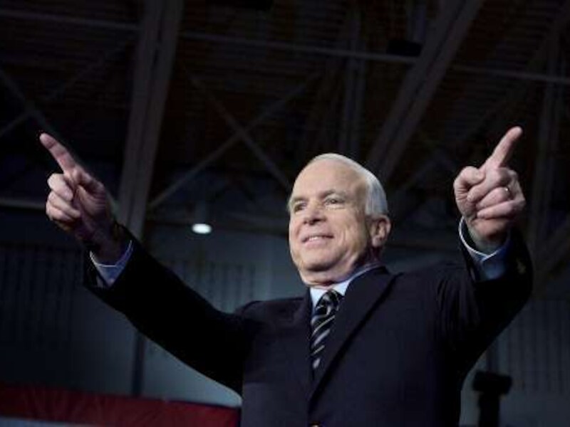 McCain en co spelen het steeds vuiler.