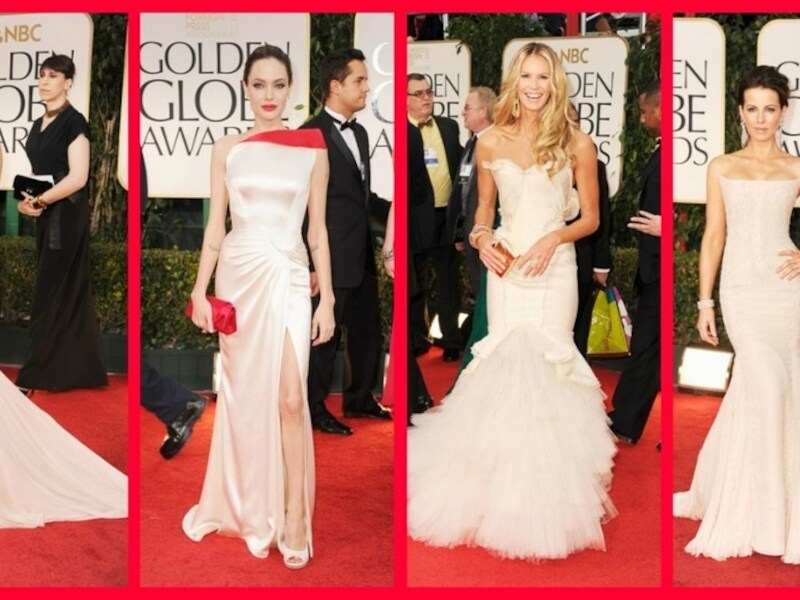 Charlize Theron, Angelina Jolie, Elle McPherson en Kate Beckinsale.