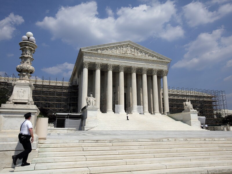 Het Amerikaanse Hooggerechtshof in Washington D.C.
