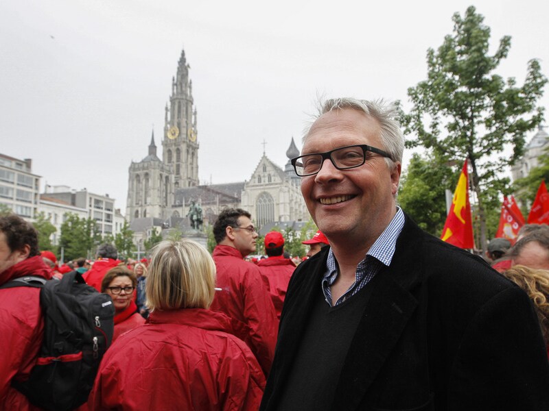 PVDA+-voorzitter Peter Mertens.
