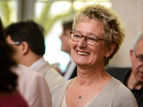 Brussels minister van Leefmilieu Evelyne Huytebroeck (Ecolo).