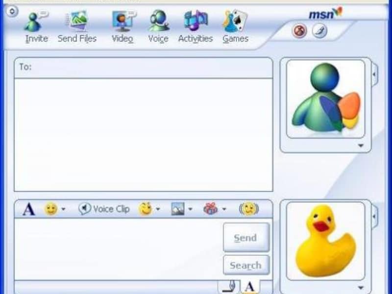 Chatten in MSN