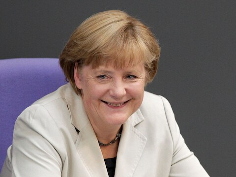 Duits bondskanselier Angela Merkel.