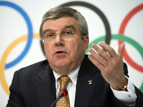 IOC-voorzitter Thomas Bach.