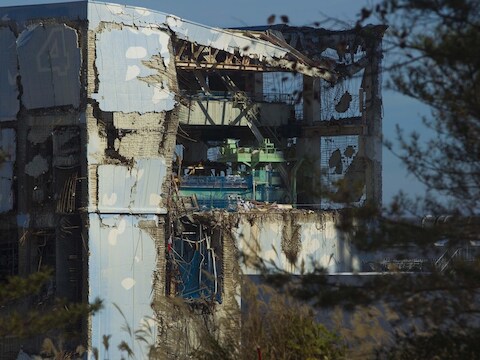 Een aardbeving en tsunami eerder dit jaar verwoestten de kerncentrale van Daiichi, in Fukushima, nagenoeg volledig.