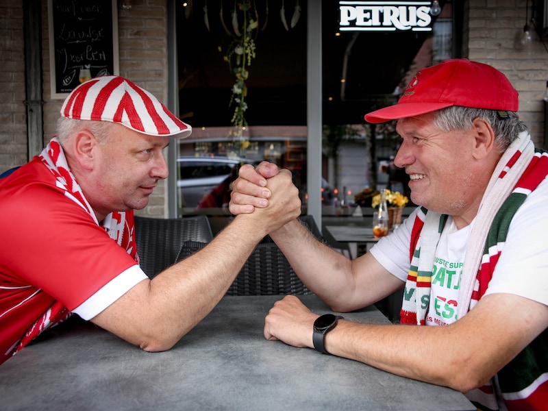 Na 1.291 dagen weer derby tussen KV Kortrijk en Zulte Waregem, deze rivalen zijn samen 101 jaar supporter: “We hebben elkaar nodig”