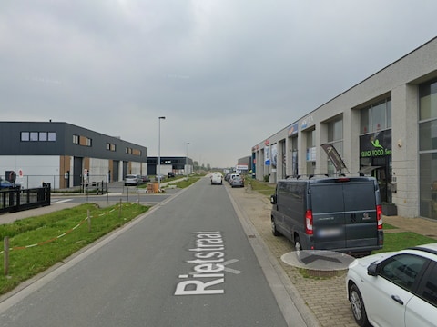 De Rietstraat in Middelkerke.