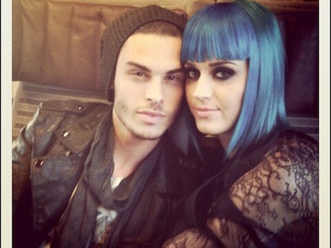 Baptiste Giabiconi en Katy Perry.