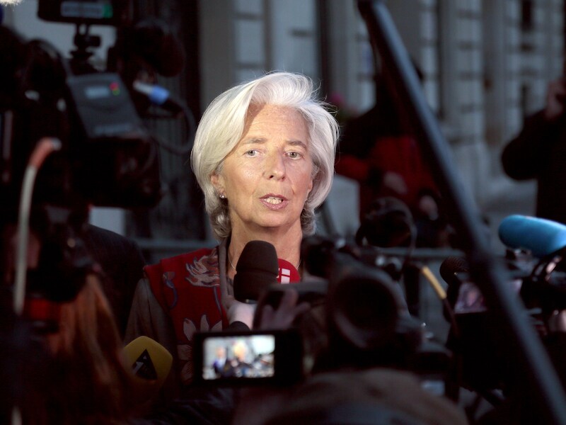 IMF-topvrouw Christine Lagarde.