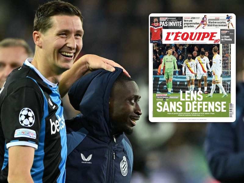 “Afgestraft door Belgisch realisme”: Franse media prijzen “onklopbare doelman” en “dodelijke efficiëntie” na klinkende zege Club Brugge