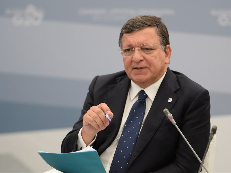 Huidig voorzitter van de Europese Commissie José Manuel Barroso.