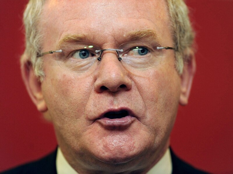 Martin McGuinness.
