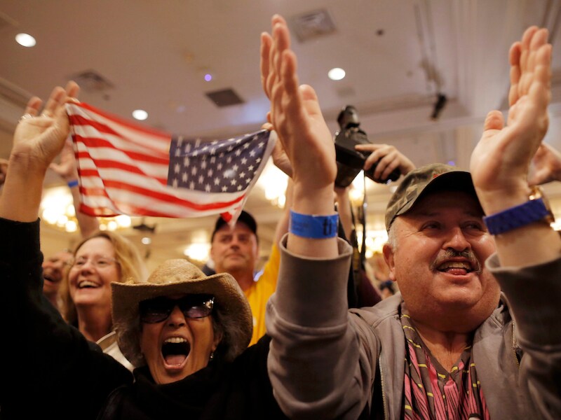 Donald Trump wint voorverkiezingen in Nevada.