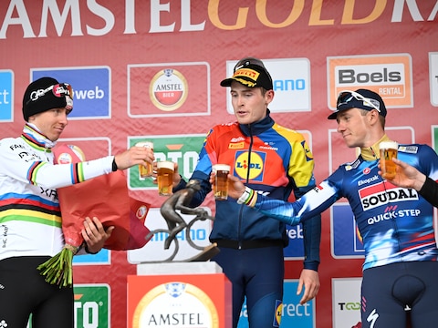 Mattias Skjelmose won vorig jaar de Amstel.