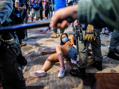 De nieuwe wet doet vrezen voor onderdrukking van elke politieke oppositie in Hongkong.