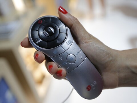 De Magic Remote van LG.