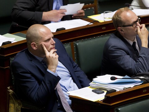 Theo Francken en Ben Weyts.