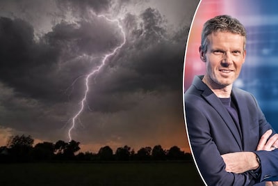 Onweer trekt over het land deze ochtend, maar het blijft warm voor de tijd van het jaar