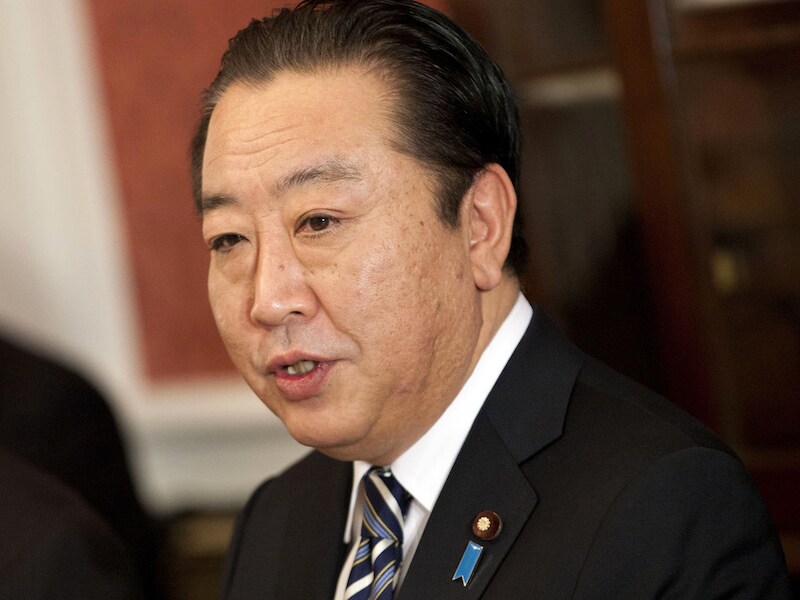 De Japanse premier Noda wijst de Europeanen op hun verantwoordelijkheid.