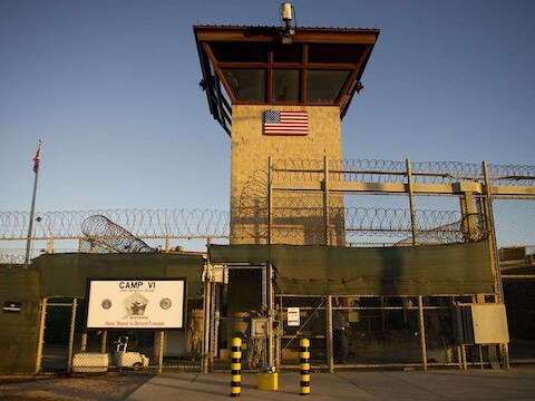 Detentiecentrum Guatanamo Bay op Cuba.