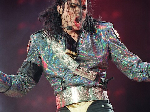 Michael Jackson, foto uit 1992.