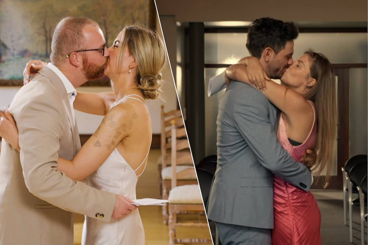 Plottwist in 'Blind getrouwd': drie koppels zeggen 'ja' tegen elkaar, maar  voor reünie strandt alsnog één relatie | TV | HLN.be