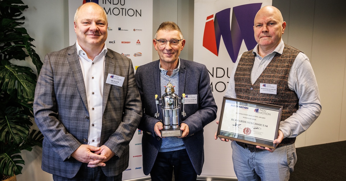 Bernardustechnicum wint prestigieuze Automation Magazine Award 2026 in ...