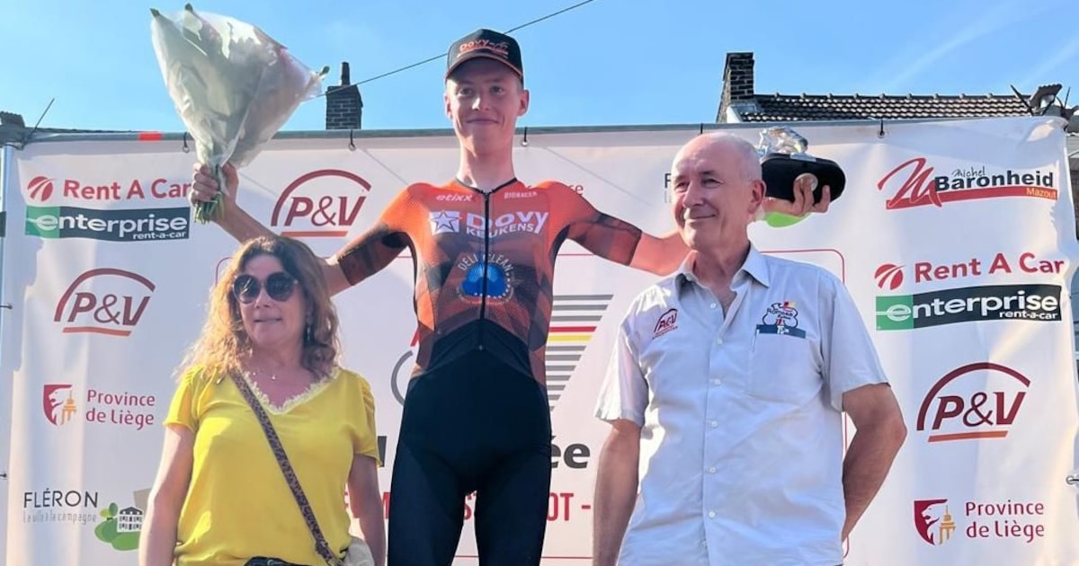 Mathis De Waele wint bergprijs in Romsée-Stavelot-Romsée: “Fier om ...