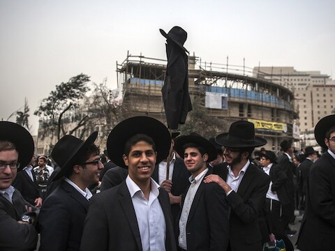 Charedische joden demonstreren in Jeruzalem. (Archieffoto)