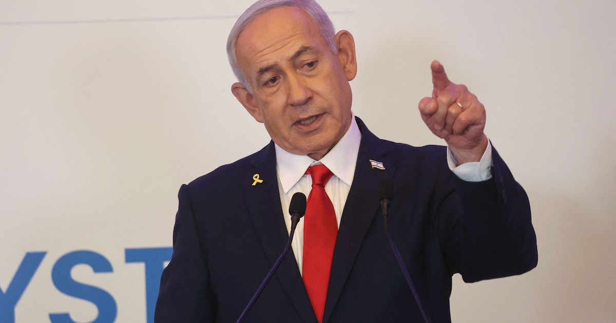 Premier Netanyahu: "Geen bezetting Gaza, maar bevrijding van Hamas"