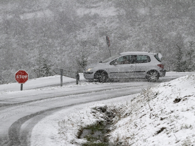 Ook in de Spaanse regio Gallicië vieren ze vandaag een witte kerst.