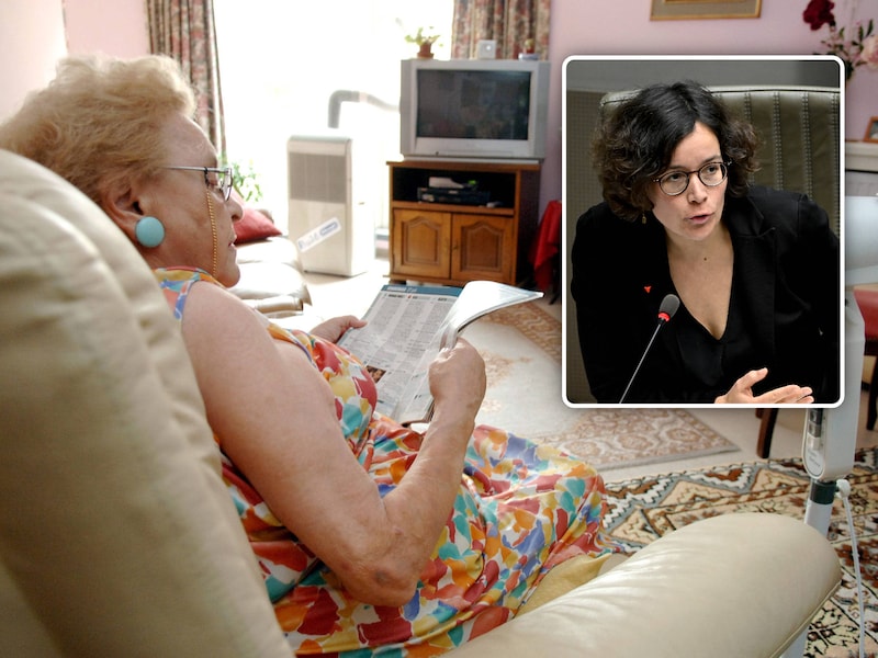 Archiefbeeld: een serviceflat. inzet: PVDA-gemeenteraadslid Lise Vandecasteele.