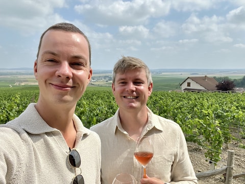 Aster Schepens (30) en Frans Van Looveren (35).