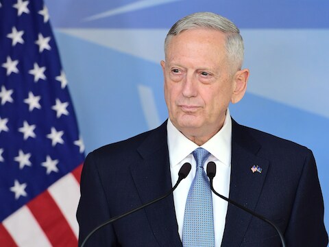 De nieuwe Amerikaanse minister van Defensie, James Mattis.