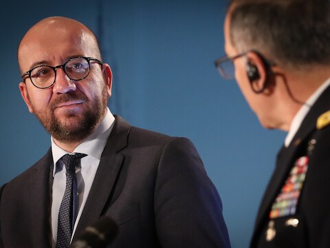Premier Charles Michel.