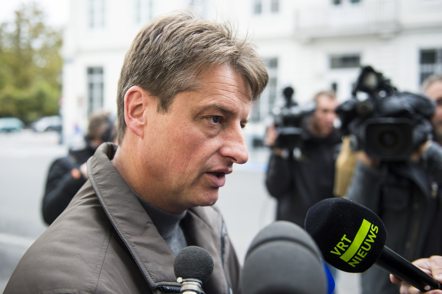Minister van Begroting Olivier Chastel (MR).