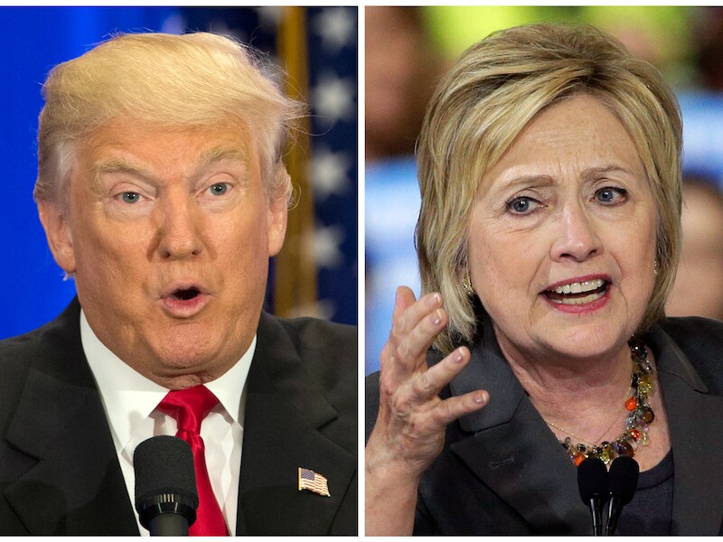 Republikein Donald Trump noemde zijn Democratische rivaal Hillary Clinton vandaag onverdraagzaam en stelde dat ze zwarten alleen als stemvee ziet.