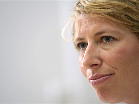 Caroline Gennez, sp.a-voorzitter.