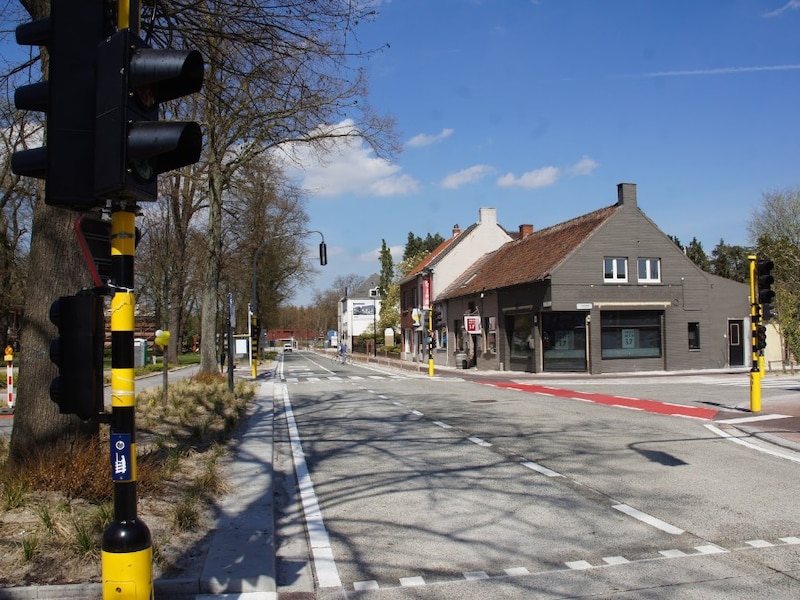 Fietspad aan Dorp in Olen-Centrum tijdelijk afgesloten