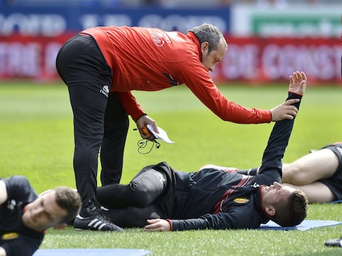 Mario Innaurato met Dries Mertens