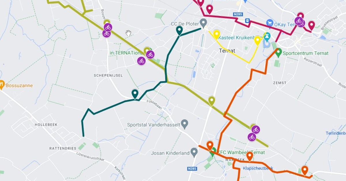 Ternat werkte vijf verkeersveilige schoolroutes uit | Ternat | HLN.be