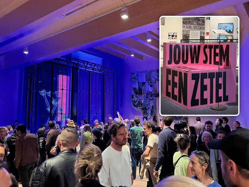 Maar liefst 42.800 bezoekers tijdens openingsweekend Design Museum Gent., Inzet: Een van de werken uit de tentoonstelling ‘Public Matter(s): Design and Democracy’.