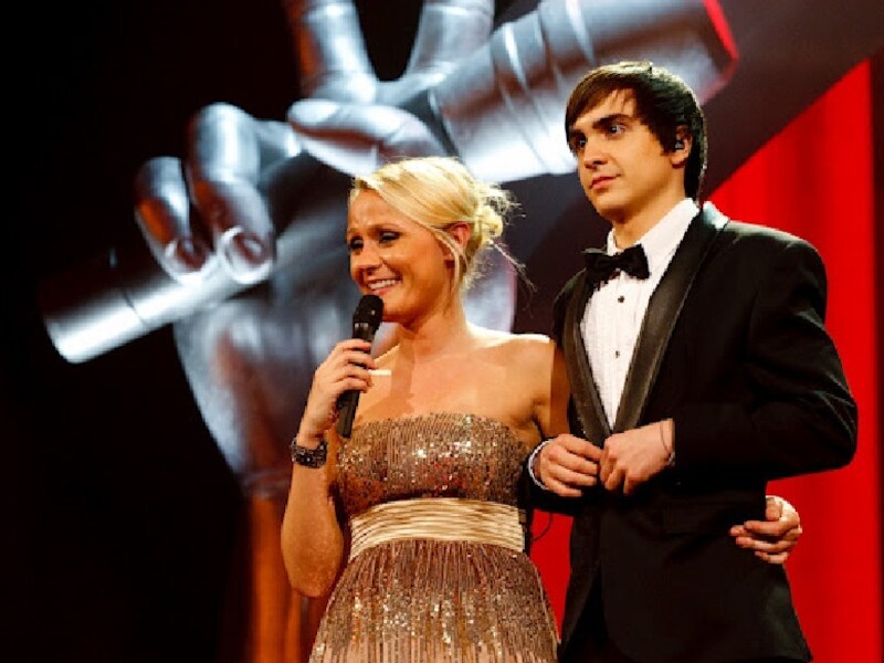 De winnaar van de 'The Voice Belgique' Roberto Bellarosa.