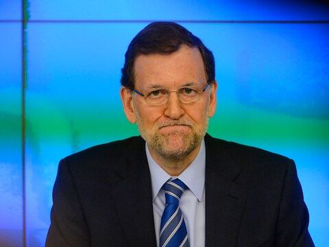 De Spaanse premier Mariano Rajoy.
