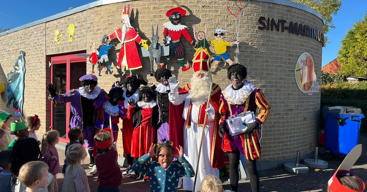 Sint-Maarten feestelijk onthaald in Sint-Martinusschool in Erpe