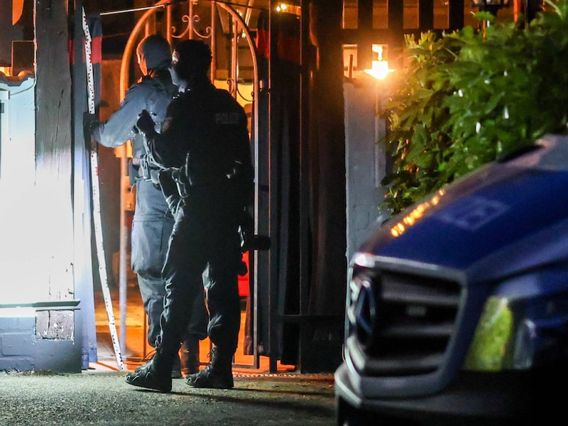 Eerder dit jaar vielen Duitse agenten al binnen bij een lokaal van de plaatselijke Hells Angels