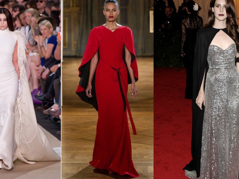 Ontwerp van Stephane Rolland en Alexis Mabille, Lana Del Rey op het mode-event van het jaar.