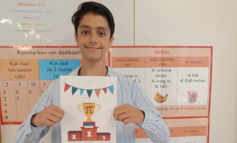 Basit breekt eigen Pi-record: 500 decimalen uit het hoofd, onderweg ...