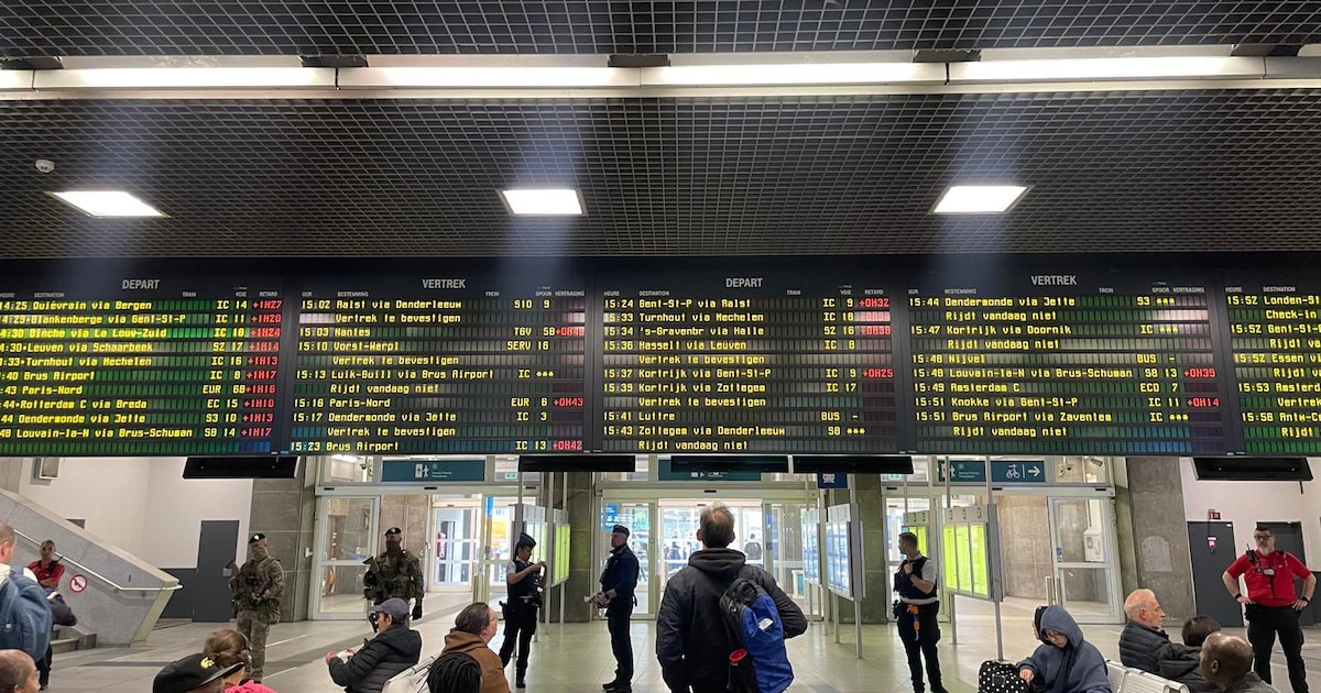 Hinder voor pendelaars in Brussel door defecte trein in Lembeek ...