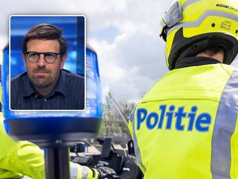 Illustratiebeeld politie. / Inzet: Yves Stevens van het Nationaal Crisiscentrum